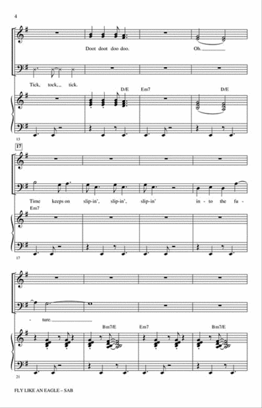 Fly Like an Eagle 3-Part scores gallery preview page 3