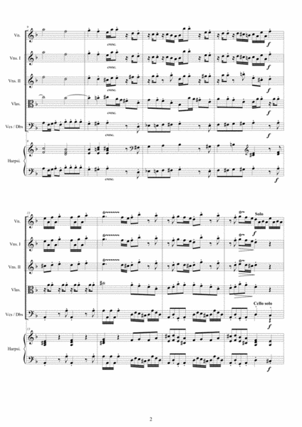 Vivaldi - Violin Concerto No.8 in D minor RV 238 for Violin, Strings and Harpsichord image number null