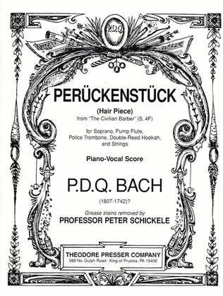 Book cover for Peruckenstuck