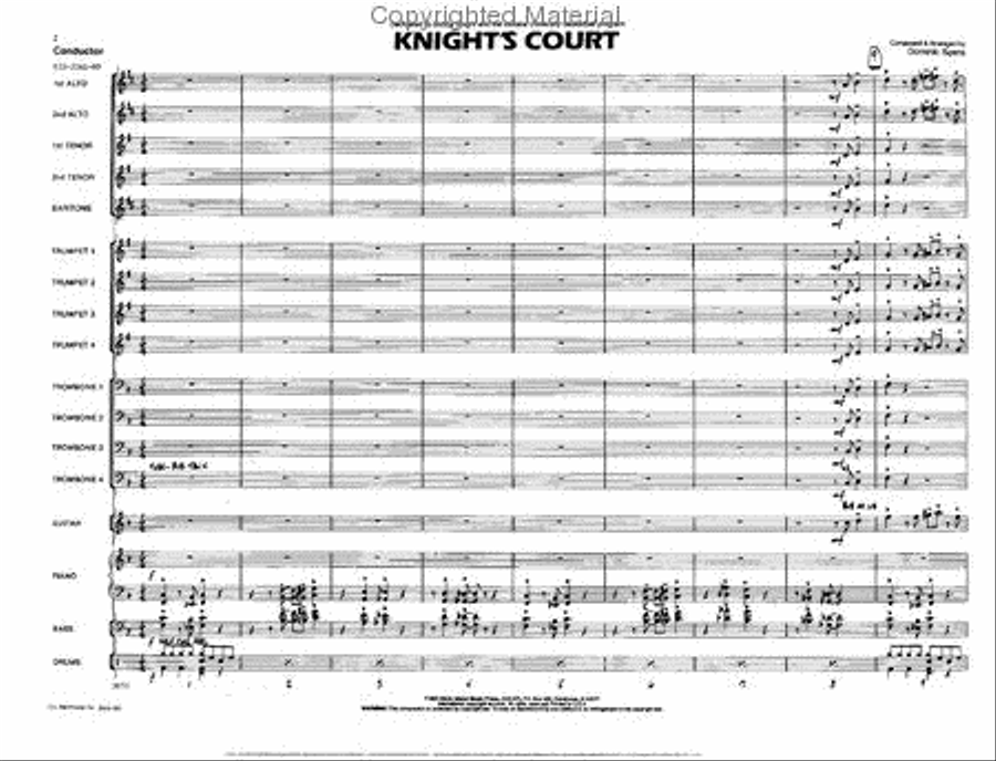 Knight's Court Jazz Ensemble scores gallery preview page 2