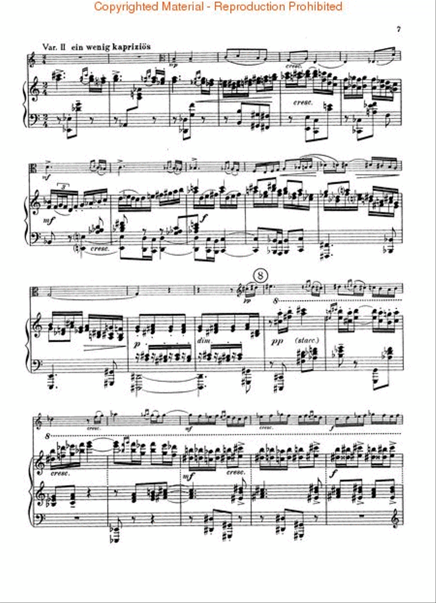 Sonata in F, Op. 11, No. 4 (1919) Piano Accompaniment scores gallery preview page 3