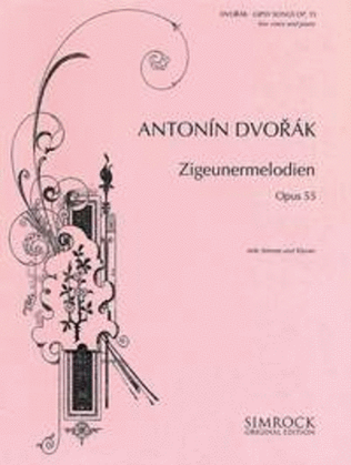 Book cover for Zigeunermelodien Op.55