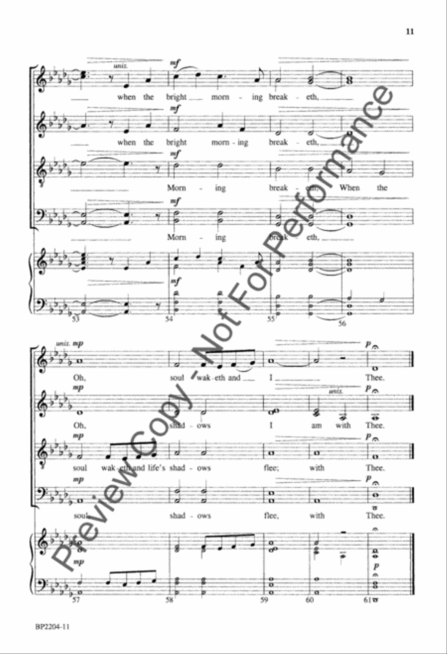 Still With Thee 4-Part scores gallery preview page 12