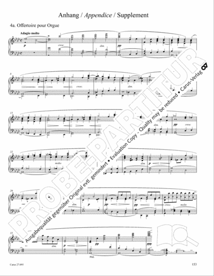 Messe solennelle de sainte Cecile STB scores gallery preview page 166