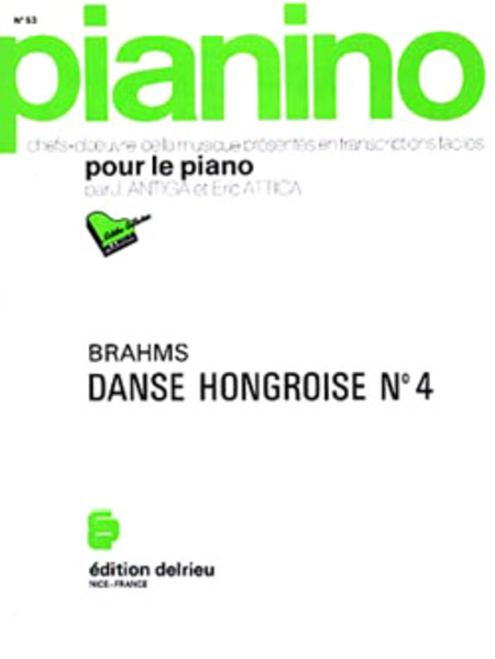 Danse hongroise No. 4 - Pianino 53