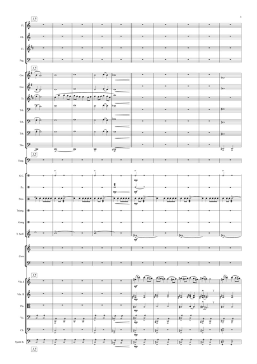 Top Gun Anthem Full Orchestra scores gallery preview page 3
