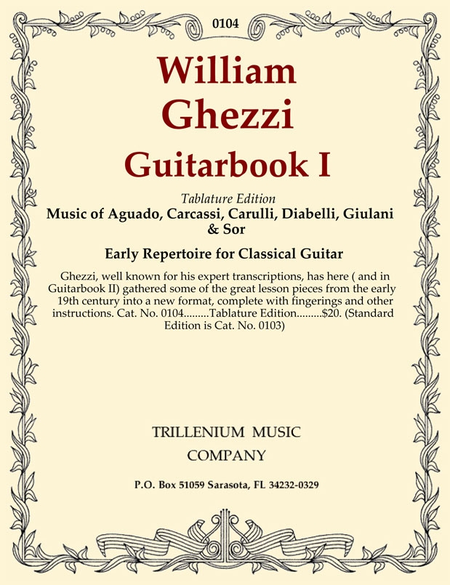 Guitarbook I (tablature edition)