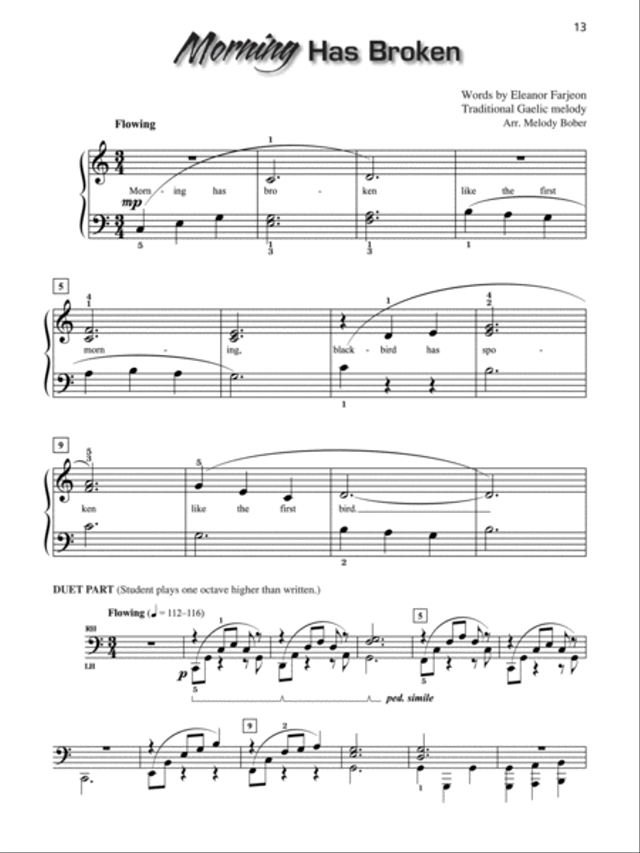Play Hymns, Book 2 Play Hymns, Book 2 Easy Piano scores gallery preview page 8