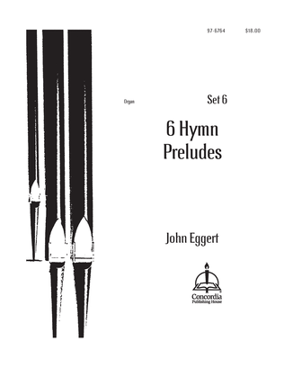 Book cover for Six Hymn Preludes, Set 6