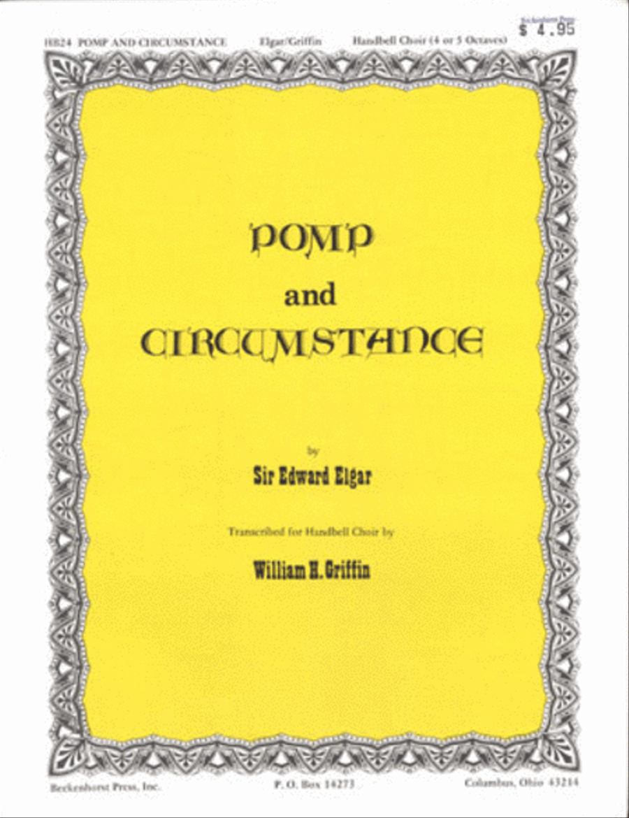 Pomp and Circustance Handbell Choir scores gallery preview page 1