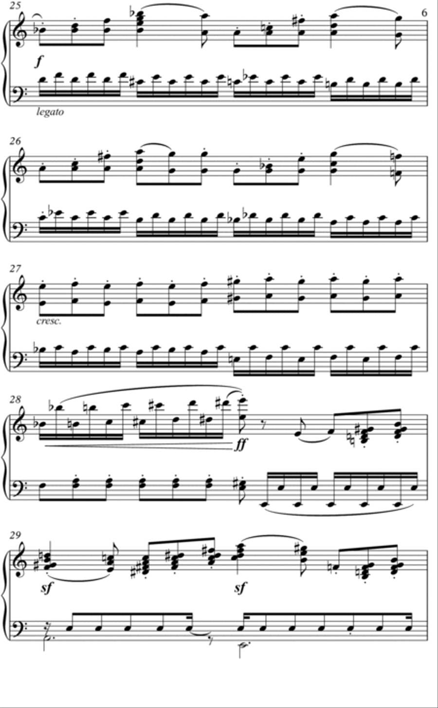 Songs Without Words: Passion (Classic Music for Tablet Series) Piano Solo scores gallery preview page 6