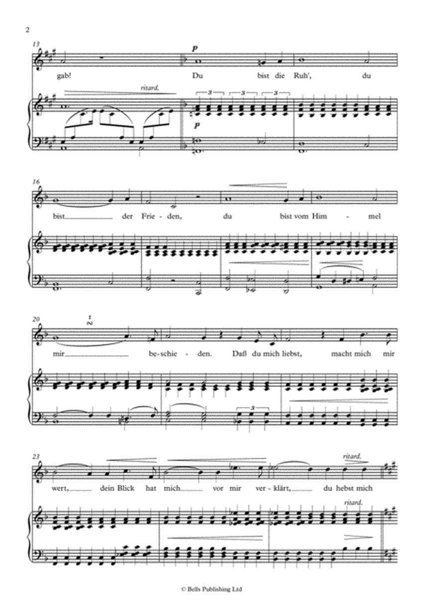 Widmung, Op. 25 No. 1 (A Major)