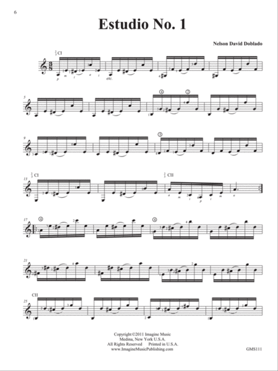 La Historia de Honduras La Historia de Honduras Guitar Solo scores gallery preview page 2
