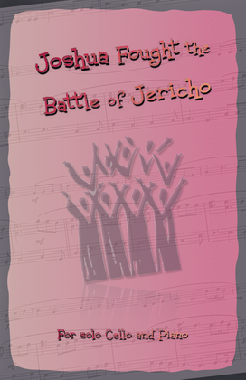 Book cover for Joshua Fought the Battles of Jericho, Gospel Song for Cello and Piano