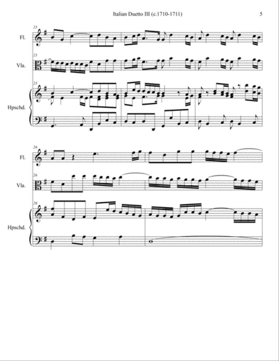 Italian Duetto 3 Small Ensemble scores gallery preview page 5