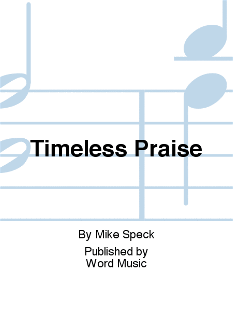 Timeless Praise - Book 4-Part scores gallery preview page 1