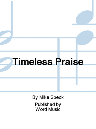 Book cover for Timeless Praise - Book