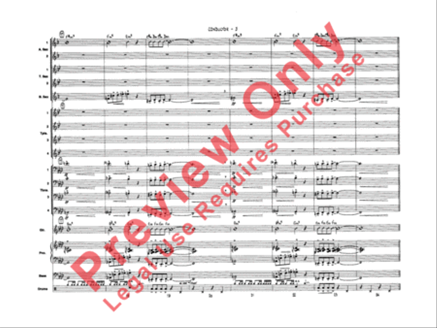 James Bond Theme Jazz Ensemble scores gallery preview page 6