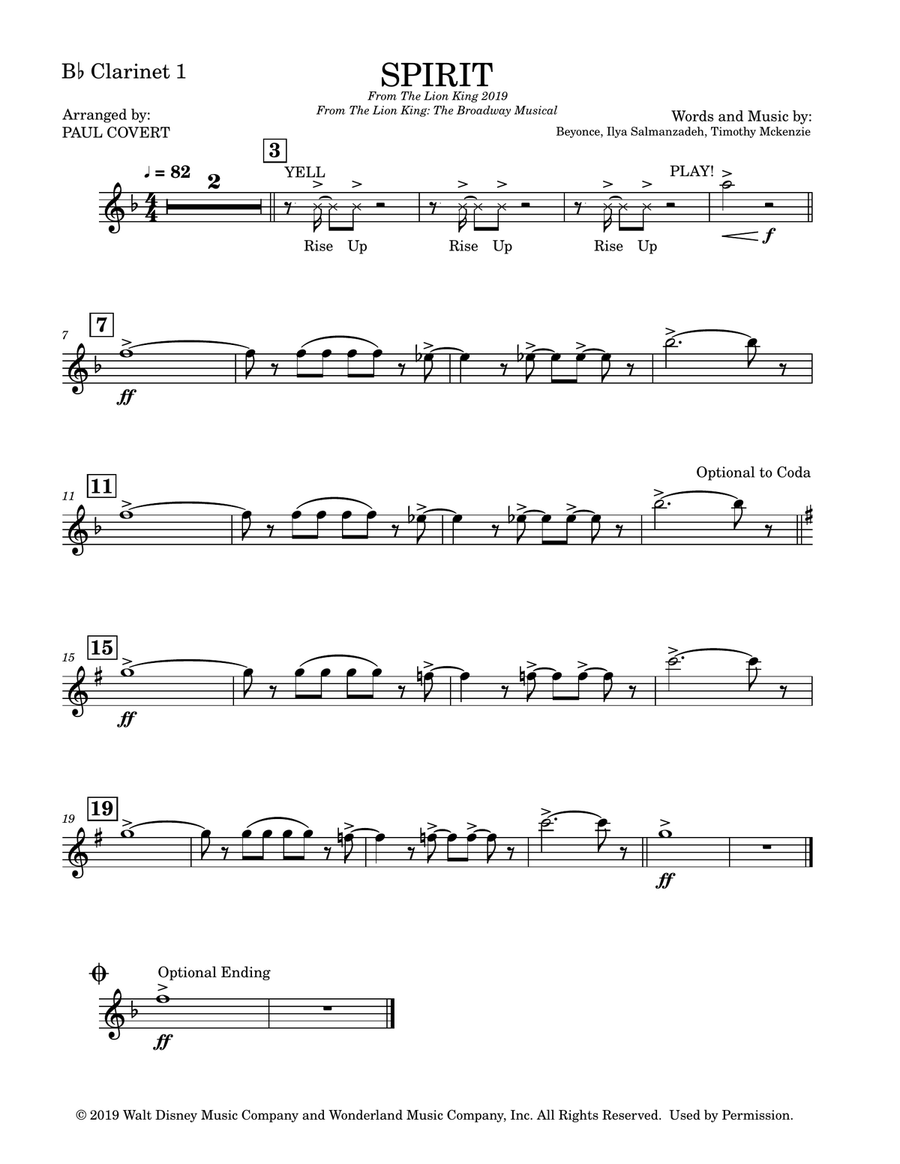 Spirit Marching Band scores gallery preview page 6
