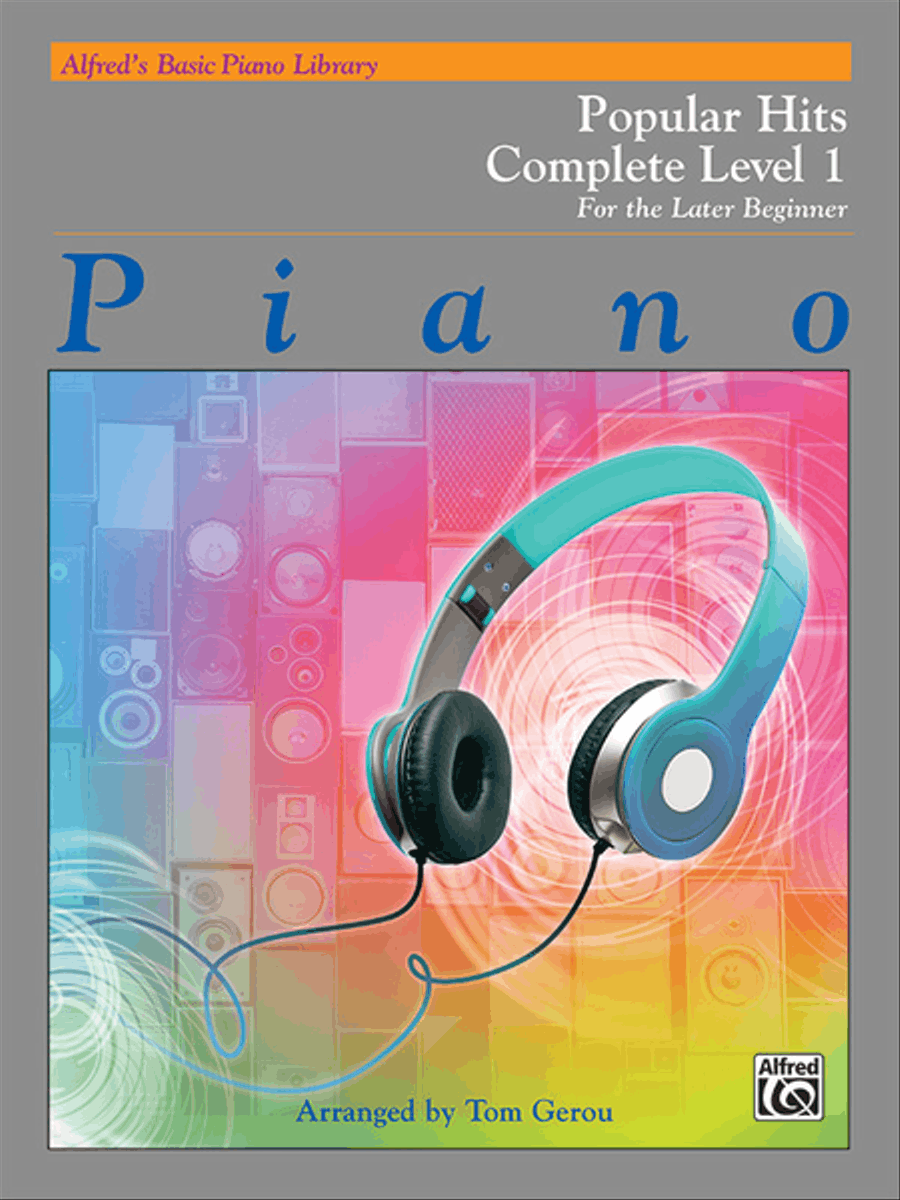 Alfred's Basic Piano Course Popular Hits Complete Book 1, Level 1A/1B Piano Method scores gallery preview page 1