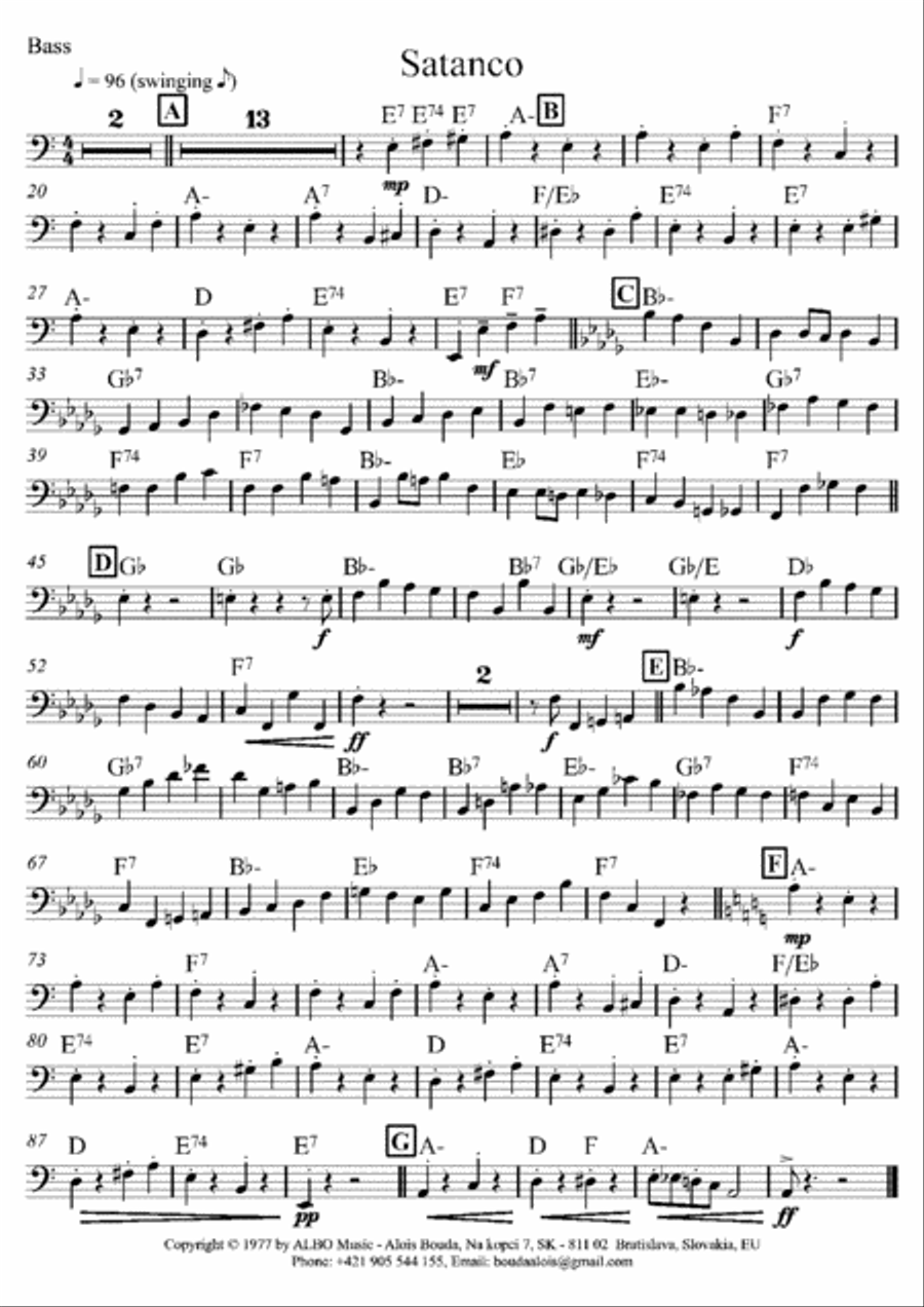 Satanco Jazz Ensemble scores gallery preview page 2