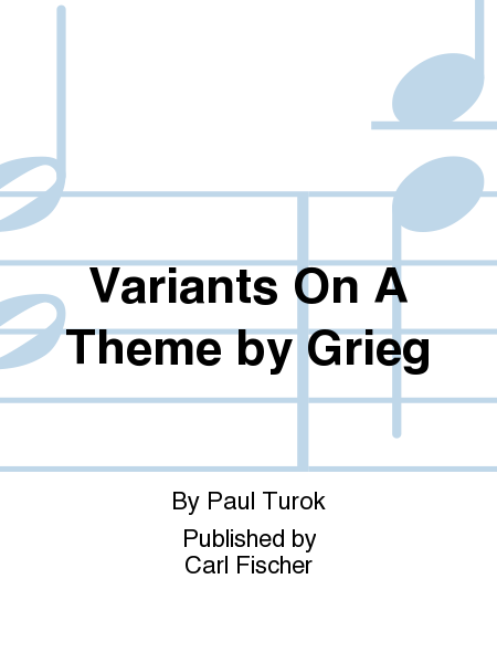 Variants on a Theme by Grieg