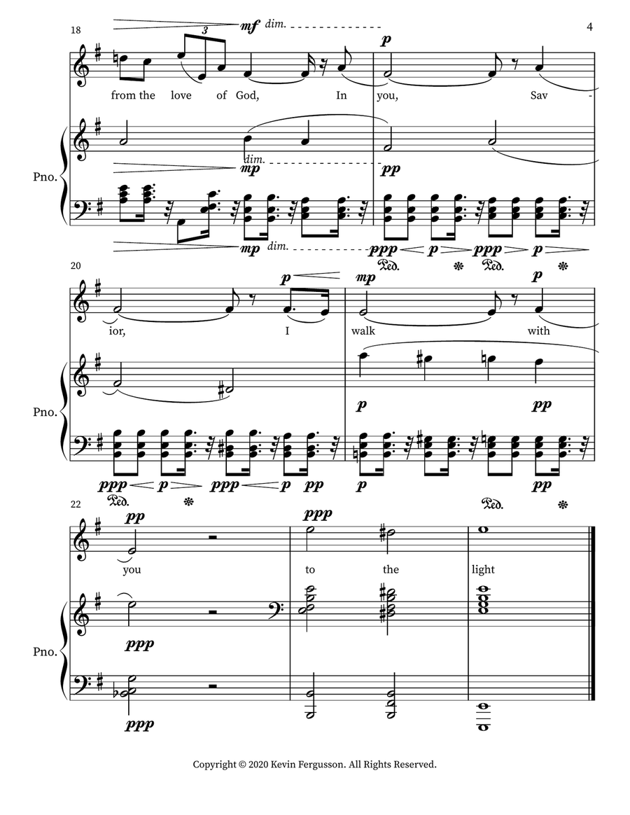Prelude In E Minor, Op. 28, No. 4 Voice scores gallery preview page 4