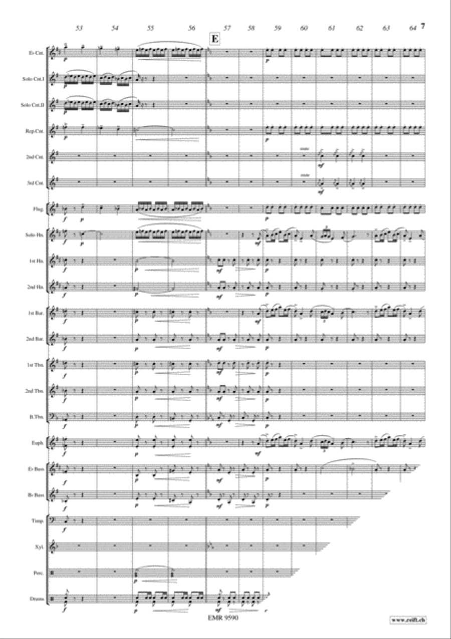 Zigeunertanz Zigeunertanz Brass Band scores gallery preview page 8