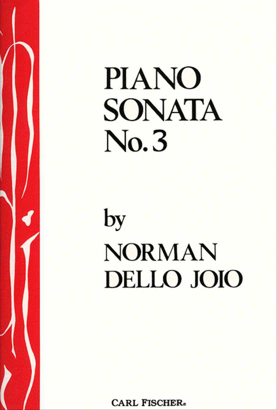 Piano Sonata No. 3 Piano Solo scores gallery preview page 1