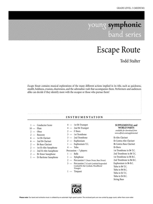 Escape Route: Score