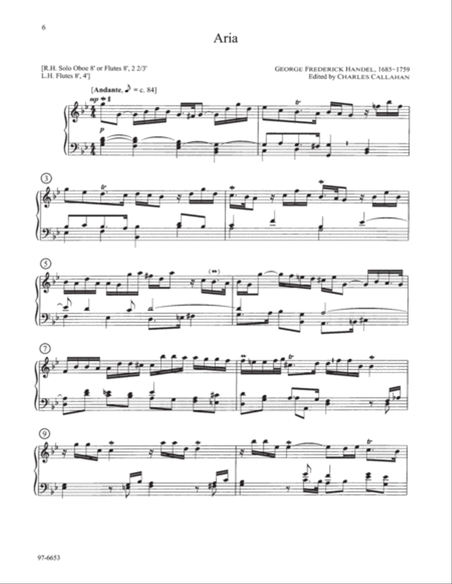 Preludes and Postludes for Manuals, Vol. 3 Organ scores gallery preview page 3