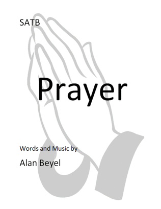 Prayer (SATB and piano) 6 pages.