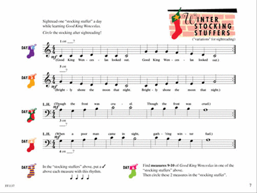 Primer Level – Christmas Book Piano Method scores gallery preview page 3