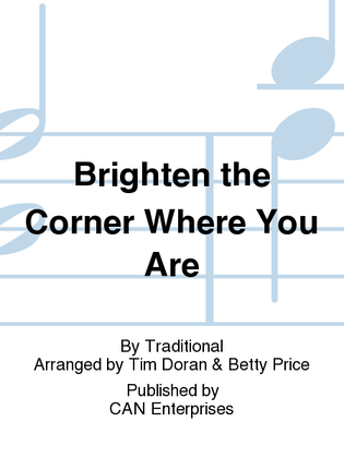 Book cover for Brighten the Corner Where You Are