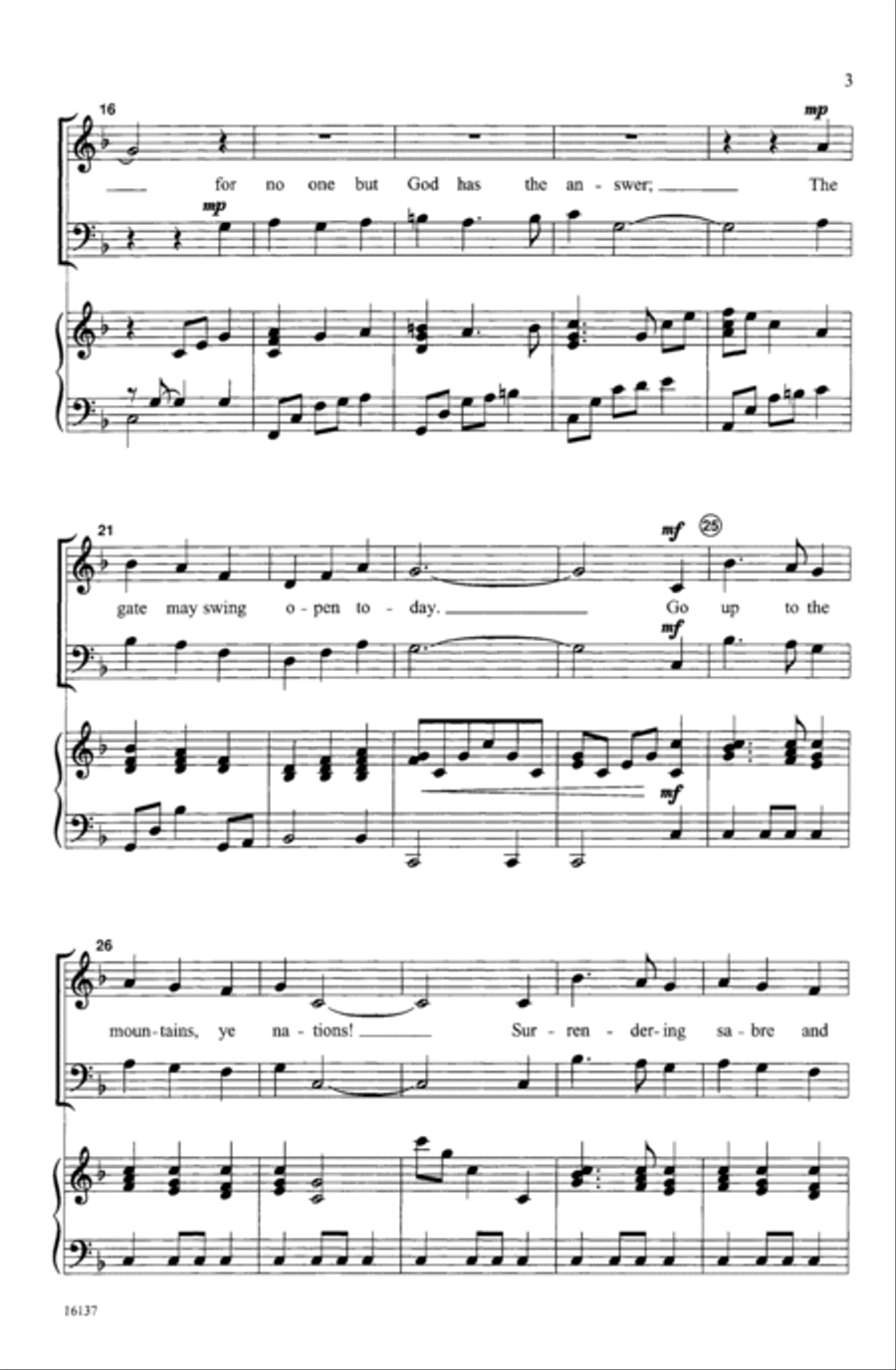 Creation Will Dance and Rejoice! 3-Part scores gallery preview page 3
