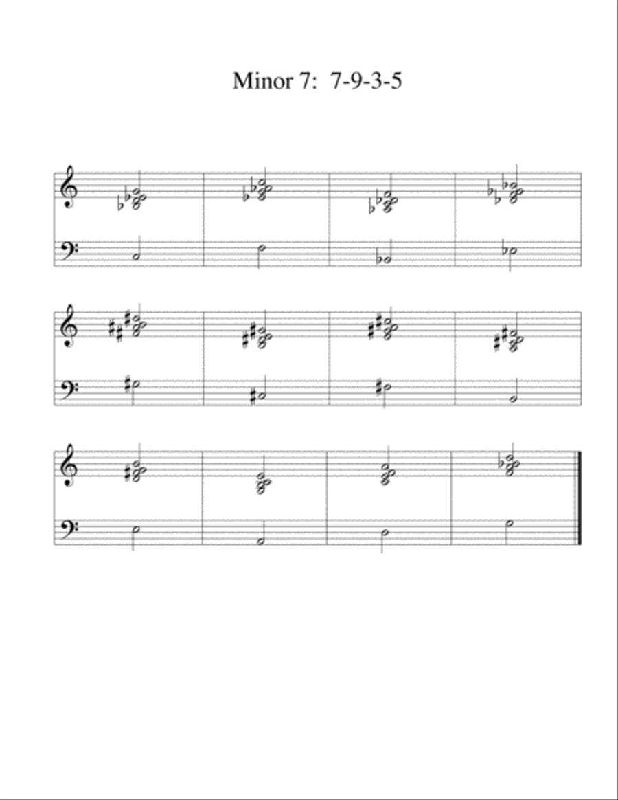 Vibraphone Voicing Workbook Vibraphone scores gallery preview page 5
