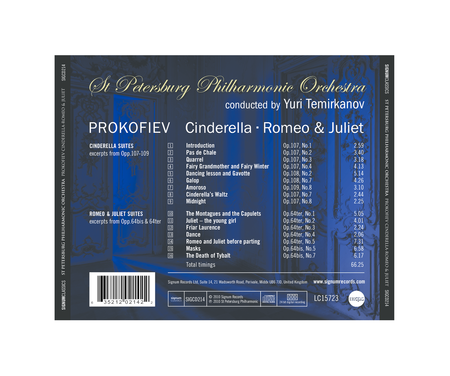 Orchestral Suites From Cindere