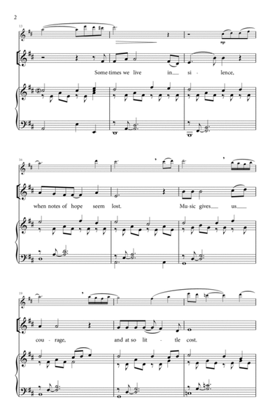A Celebration of Music Education (Music Is All Around You) SATB image number null