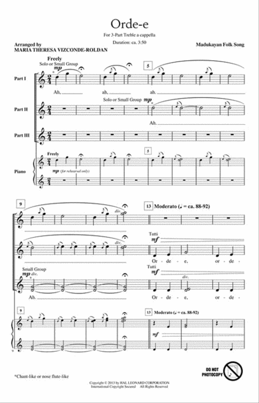 Orde-e Orde-e 3-Part scores gallery preview page 2
