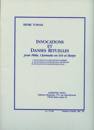 Invocations Et Danses Rituelles (trio - Mixed)