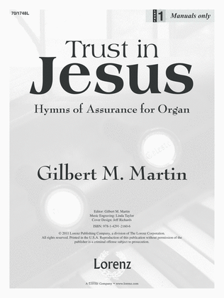 Book cover for Trust in Jesus