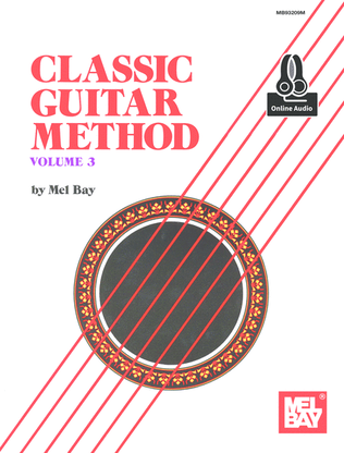 Book cover for Classic Guitar Method Volume 3