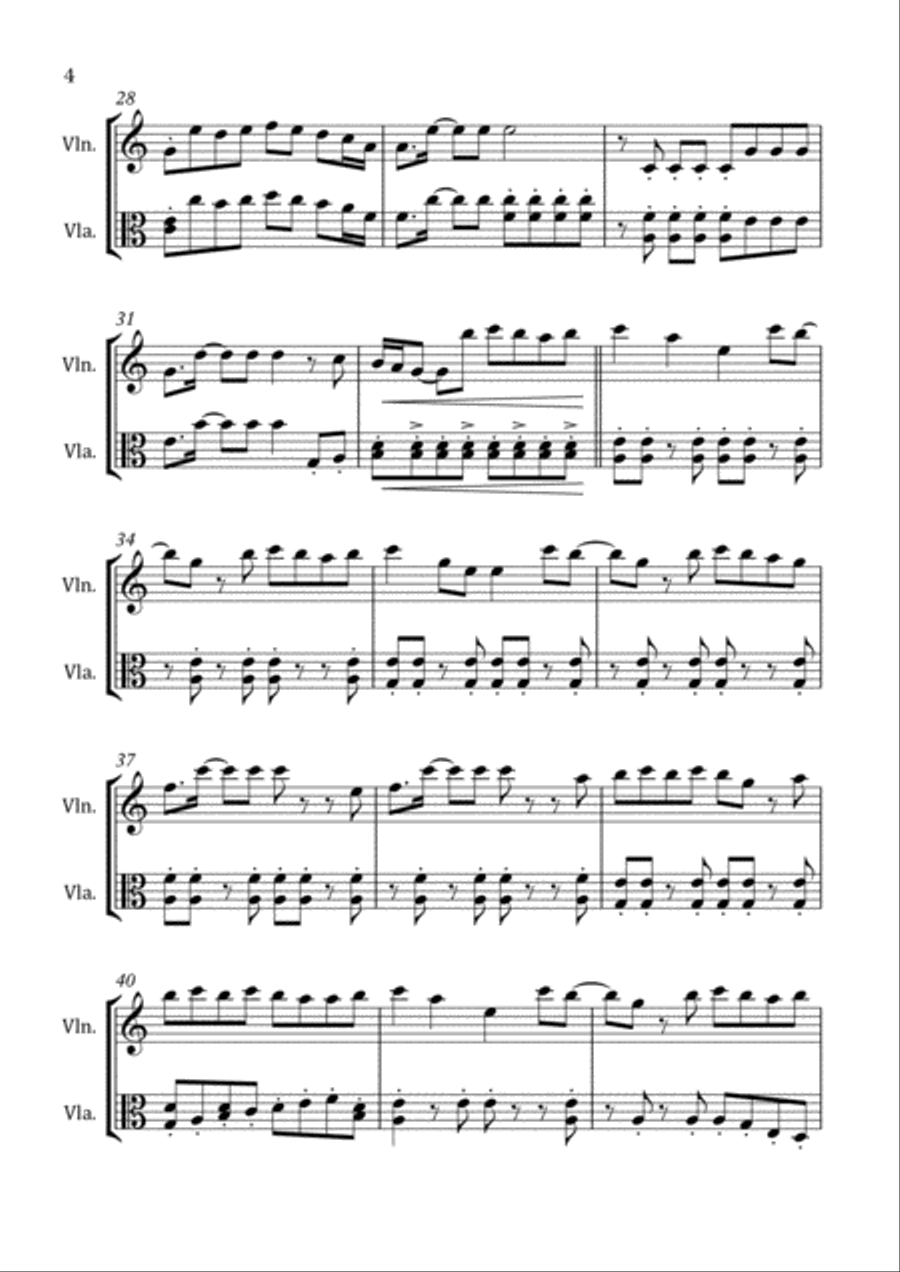 Senorita Set of Parts scores gallery preview page 6