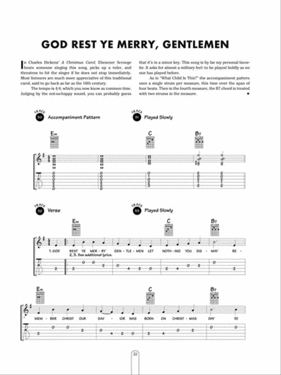 Christmas Songs for Beginning Guitar Acoustic Guitar scores gallery preview page 6