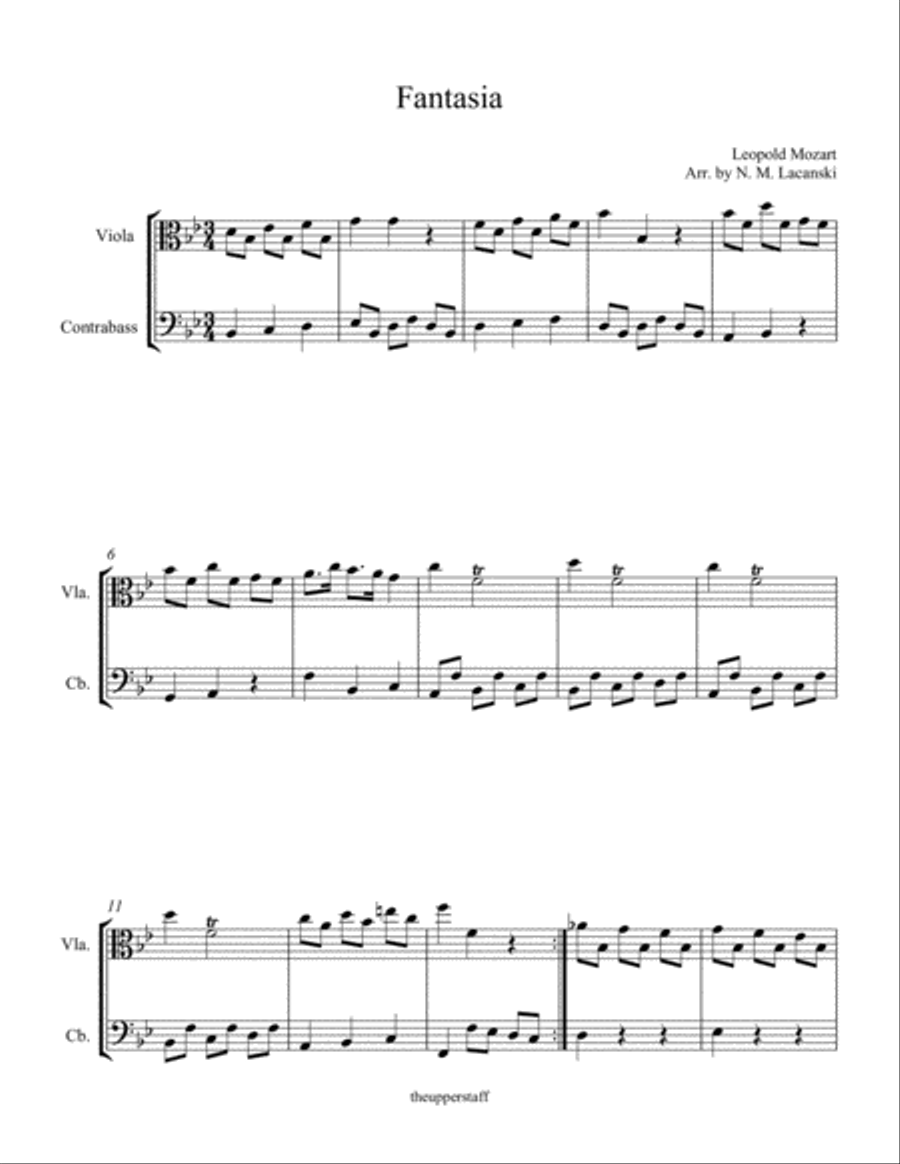 Fantasia String Duet scores gallery preview page 2