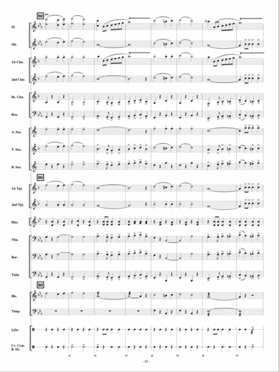 Fidelity Fidelity Concert Band scores gallery preview page 12