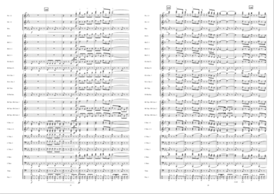 Hail Nero - Triumphal March (From Quo Vadis) Brass Band scores gallery preview page 11