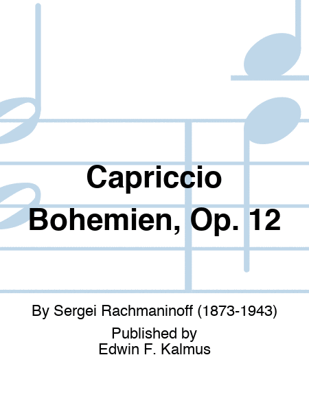 Capriccio Bohemien, Op. 12