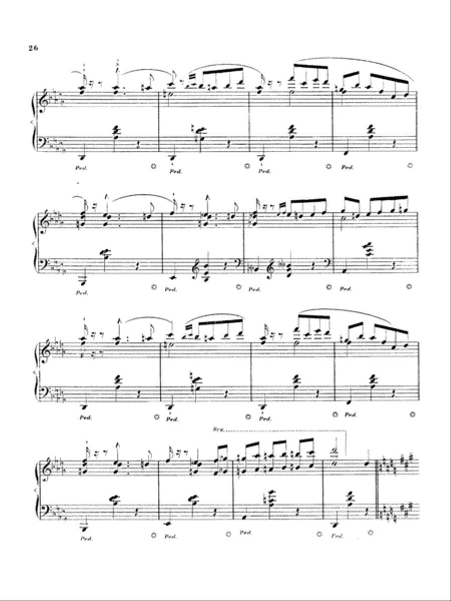Gottschalk: Album Piano Solo scores gallery preview page 4