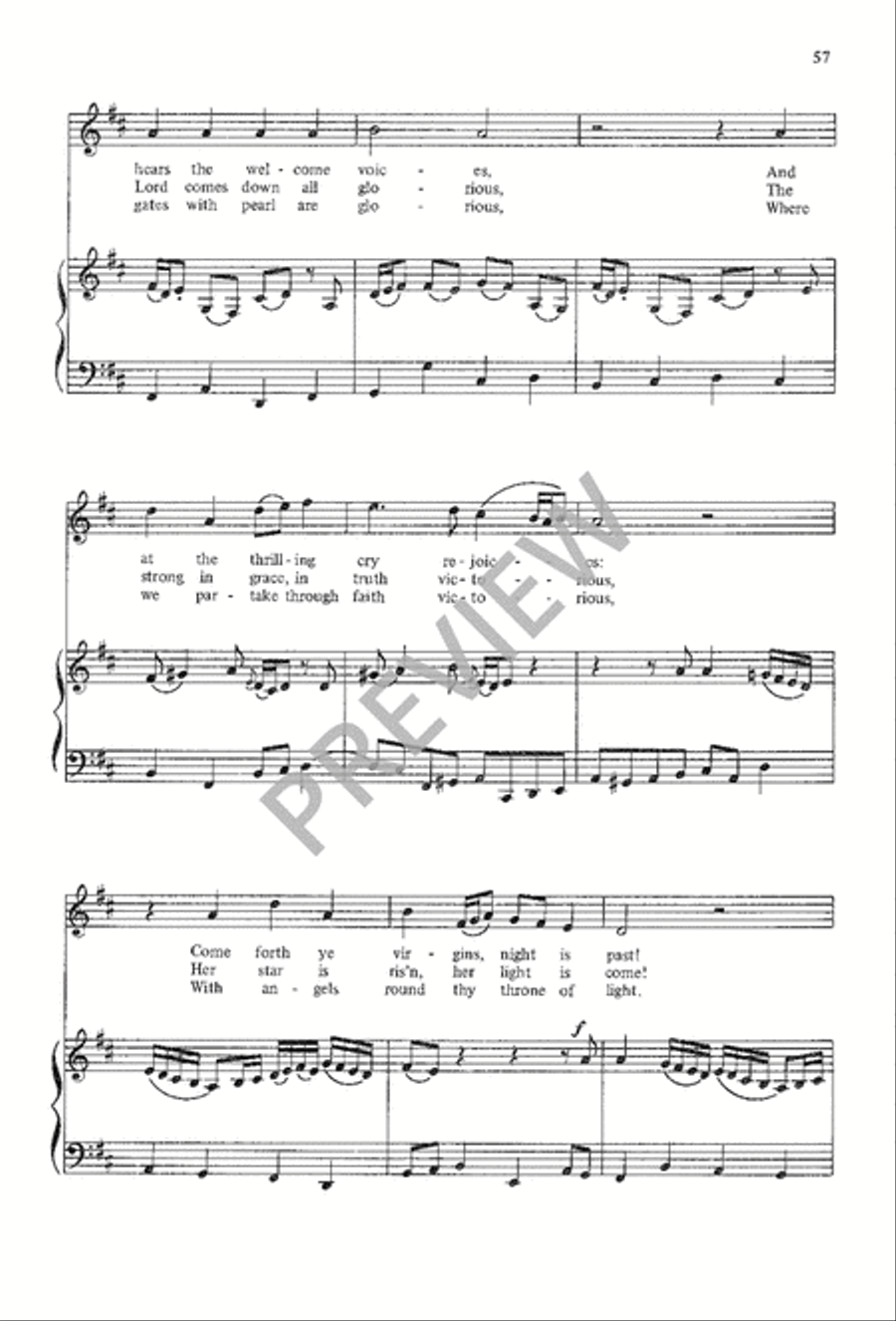 A Choir Book for Advent A Choir Book for Advent 4-Part scores gallery preview page 59